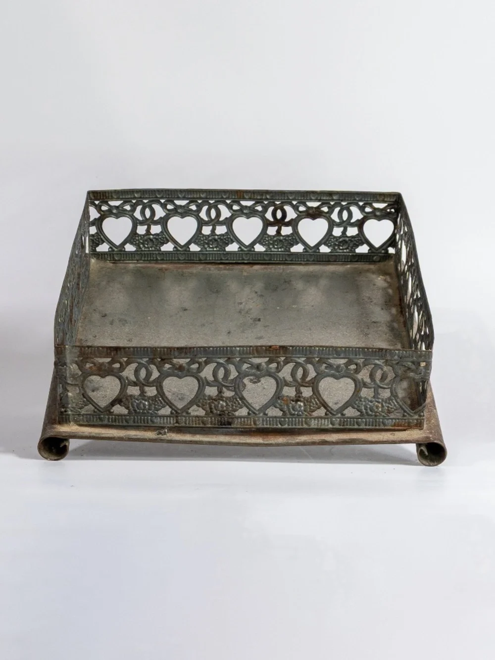 Whimsical rustic tin napkin holder!